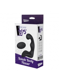 Черный вибромассажер простаты REMOTE BOOTY PLEASER - Dream Toys - в Камышине купить с доставкой