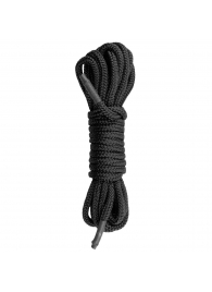 Черная веревка для бондажа Easytoys Bondage Rope - 5 м. - Easy toys - купить с доставкой в Камышине