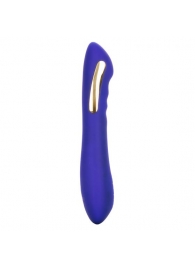 Фиолетовый вибратор с электростимуляцией Intimate E-Stimulator Petite Wand - 18,5 см. - California Exotic Novelties - купить с доставкой в Камышине