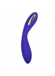 Фиолетовый вибратор с электростимуляцией Intimate E-Stimulator Wand - 21,5 см. - California Exotic Novelties - купить с доставкой в Камышине