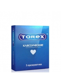 Гладкие презервативы Torex  Классические  - 3 шт. - Torex - купить с доставкой в Камышине