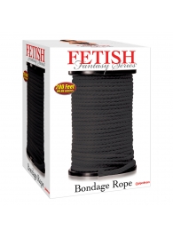 Черная веревка для связывания Bondage Rope - 60,9 м. - Pipedream - купить с доставкой в Камышине