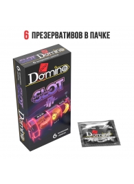 Ароматизированные презервативы DOMINO  Фруктовый слот  - 6 шт. - Domino - купить с доставкой в Камышине