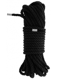 Черная веревка для бондажа BONDAGE ROPE - 10 м. - Dream Toys - купить с доставкой в Камышине