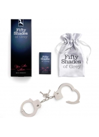 Металлические наручники Metal Handcuffs - Fifty Shades of Grey - купить с доставкой в Камышине