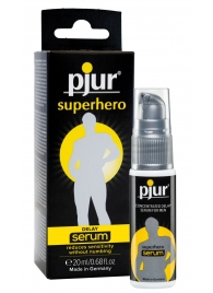 Сыворотка-пролонгатор pjur SUPERHERO Delay Serum - 20 мл. - Pjur - купить с доставкой в Камышине