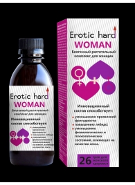 Женский биогенный концентрат для повышения либидо Erotic hard Woman - 250 мл. - Erotic Hard - купить с доставкой в Камышине