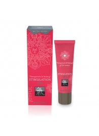 Возбуждающий интимный гель для двоих STIMULATION GEL Pomegranate   Nutmeg - 30 мл. - Shiatsu - купить с доставкой в Камышине