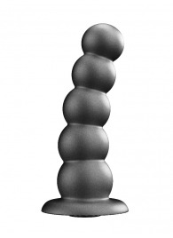 Черная насадка-плаг на харнесс PLATINUM 9 - 24 см. - LOVETOY (А-Полимер) - купить с доставкой в Камышине