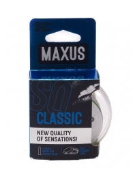 Классические презервативы в пластиковом кейсе MAXUS Classic - 3 шт. - Maxus - купить с доставкой в Камышине