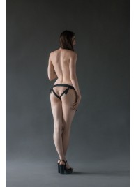 Черные трусики Better с анальной насадкой - 8 см. - Lola Games - купить с доставкой в Камышине