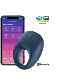 Эрекционное кольцо Satisfyer Strong One с возможностью управления через приложение - Satisfyer - в Камышине купить с доставкой