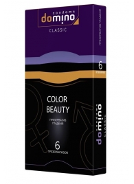 Разноцветные презервативы DOMINO Colour Beauty - 6 шт. - Domino - купить с доставкой в Камышине