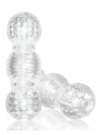 Прозрачный фигурный мастурбатор Master Stroker - Blush Novelties - в Камышине купить с доставкой