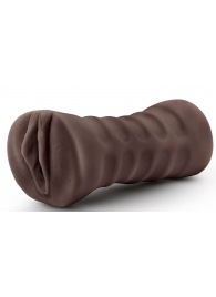Коричневый мастурбатор-вагина Hot Chocolate Brianna - Blush Novelties - в Камышине купить с доставкой