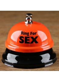 Настольный звонок RING FOR SEX - Сима-Ленд - купить с доставкой в Камышине