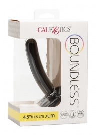 Черный анальный стимулятор Boundless 4.5” Slim Probe - 11,5 см. - California Exotic Novelties - купить с доставкой в Камышине