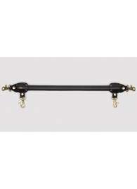 Черная распорка для ног Bound to You Faux Leather Spreader Bar - 50,8 см. - Fifty Shades of Grey - купить с доставкой в Камышине