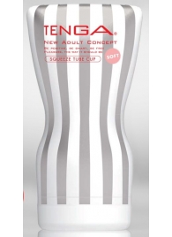 Мастурбатор TENGA Squeeze Tube Cup Soft - Tenga - в Камышине купить с доставкой