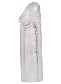 Удлиняющая насадка на пенис Mega Dick Sleeve Transparent - Orion - в Камышине купить с доставкой