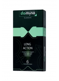 Презервативы с пролонгирующим эффектом DOMINO Classic Long action - 6 шт. - Domino - купить с доставкой в Камышине