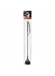 Черный стек с наконечником-сердечком - 54 см. - Notabu - купить с доставкой в Камышине