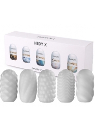 Набор из 5 мастурбаторов Hedy X5 Mixed - Svakom - в Камышине купить с доставкой
