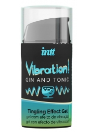 Жидкий интимный гель с эффектом вибрации Vibration! Gin   Tonic - 15 мл. - INTT - купить с доставкой в Камышине