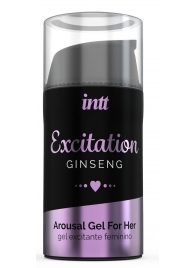 Женский возбуждающий интимный гель Excitation Ginseng - 15 мл. - INTT - купить с доставкой в Камышине