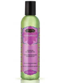 Массажное масло Naturals Island Passion Berry с ароматом тропических фруктов - 236 мл. - Kama Sutra - купить с доставкой в Камышине
