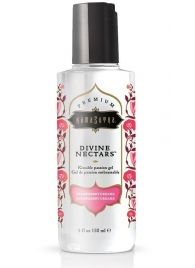 Гель-лубрикант на водной основе Divine Nectars Strawberry Dream с ароматом клубники - 150 мл. - Kama Sutra - купить с доставкой в Камышине