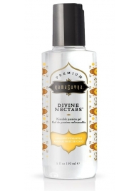 Гель-лубрикант на водной основе Divine Nectars Vanilla с ароматом ванили - 150 мл. - Kama Sutra - купить с доставкой в Камышине