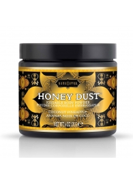 Пудра для тела Honey Dust Body Powder с ароматом кокоса и ананаса - 170 гр. - Kama Sutra - купить с доставкой в Камышине