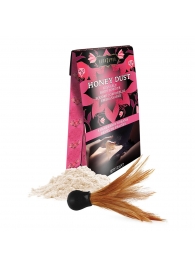 Пудра для тела Honey Dust Body Powder с ароматом клубники - 28 гр. - Kama Sutra - купить с доставкой в Камышине