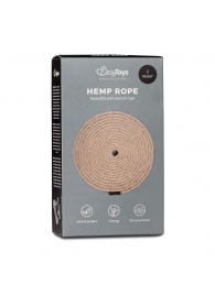 Пеньковая веревка для связывания Hemp Rope - 5 м. - Easy toys - купить с доставкой в Камышине