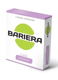 Классические презервативы Bariera Classic - 3 шт. - Bariera - купить с доставкой в Камышине