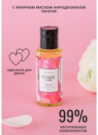 Массажное масло Pleasure Lab Delicate с ароматом пиона и пачули - 50 мл. - Pleasure Lab - купить с доставкой в Камышине