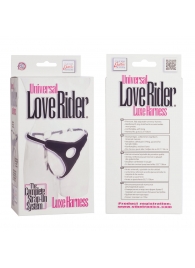 Трусы для страпона с универсальным креплением Universal Love Rider Luxe Harness - California Exotic Novelties - купить с доставкой в Камышине