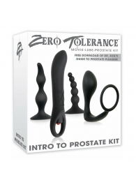 Набор стимуляторов простаты Intro To Prostate Kit - Zero Tolerance - в Камышине купить с доставкой