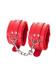 Красные оковы Anonymo из искусственной кожи - ToyFa - купить с доставкой в Камышине
