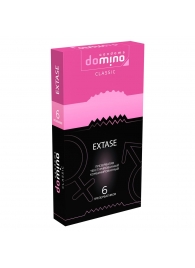 Презервативы с точками и рёбрышками DOMINO Classic Extase - 6 шт. - Domino - купить с доставкой в Камышине