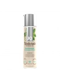 Массажное масло с ароматом перечной мяты и эвкалипта JO Naturals Peppermint   Eucalyptus - 120 мл. - System JO - купить с доставкой в Камышине