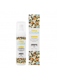 Разогревающее массажное масло с ароматом пина колада Gourmet Pina Colada - 50 мл. - Exsens - купить с доставкой в Камышине