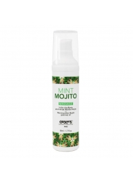 Разогревающее массажное масло с ароматом мохито Gourmet Mint Mojito - 50 мл. - Exsens - купить с доставкой в Камышине