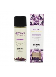 Органическое массажное масло AMETHYST SWEET ALMOND - 100 мл. - Exsens - купить с доставкой в Камышине