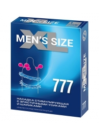 Стимулирующая насадка на пенис MEN SIZE 777 - Sitabella - в Камышине купить с доставкой