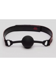 Кляп-шар на двусторонних ремешках Reversible Silicone Ball Gag - Fifty Shades of Grey - купить с доставкой в Камышине