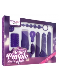 Эротический набор Toy Joy Mega Purple - Toy Joy - купить с доставкой в Камышине