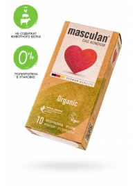 Экологически чистые презервативы Masculan Organic - 10 шт. - Masculan - купить с доставкой в Камышине