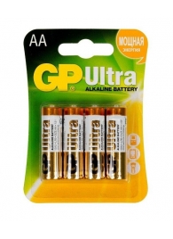 Батарейки алкалиновые GP Ultra Alkaline AA/LR6 - 4 шт. - Элементы питания - купить с доставкой в Камышине